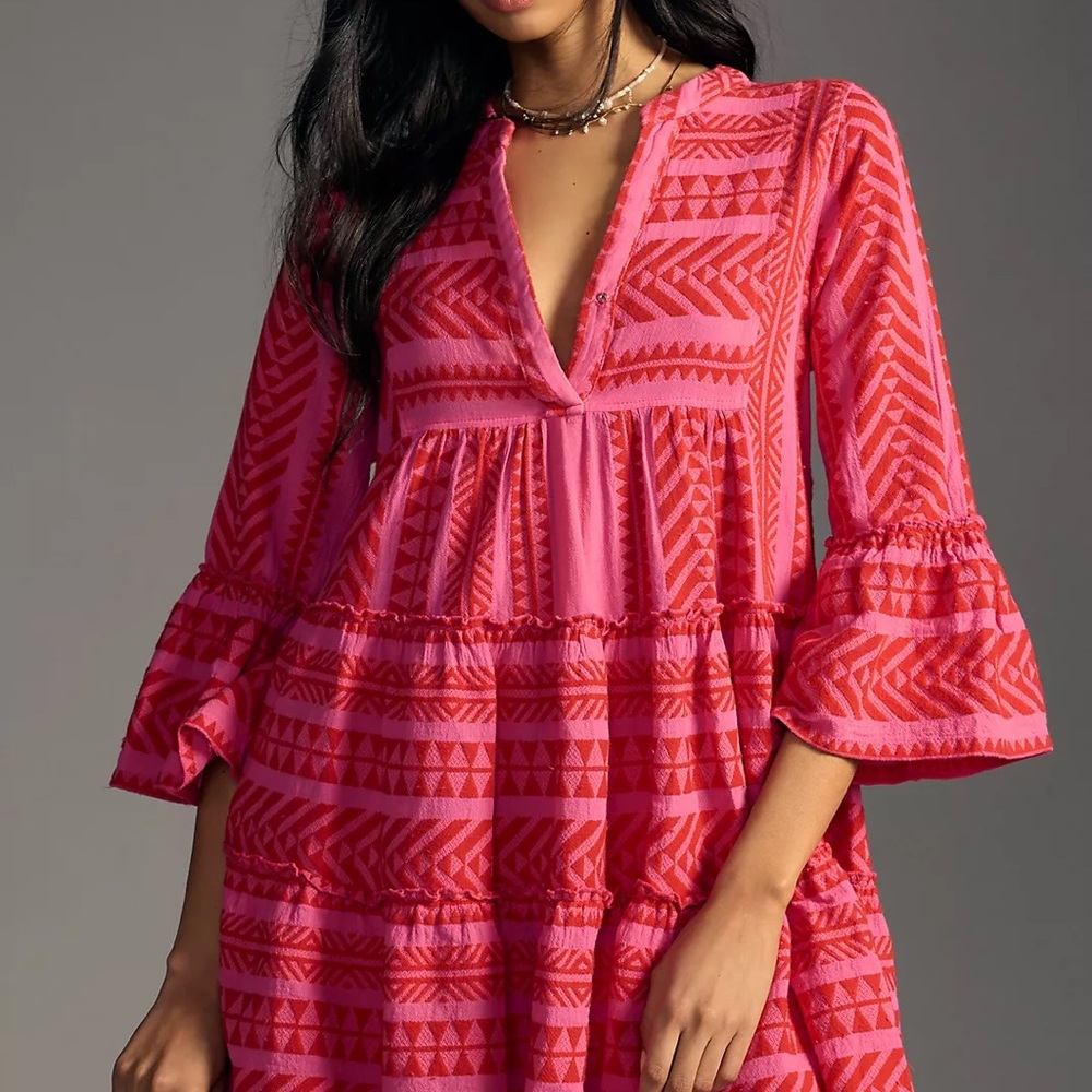 Devotion TWINS ELLA Dress (Bright Red)